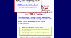 Desktop Screenshot of mindpowersecretspackage.com